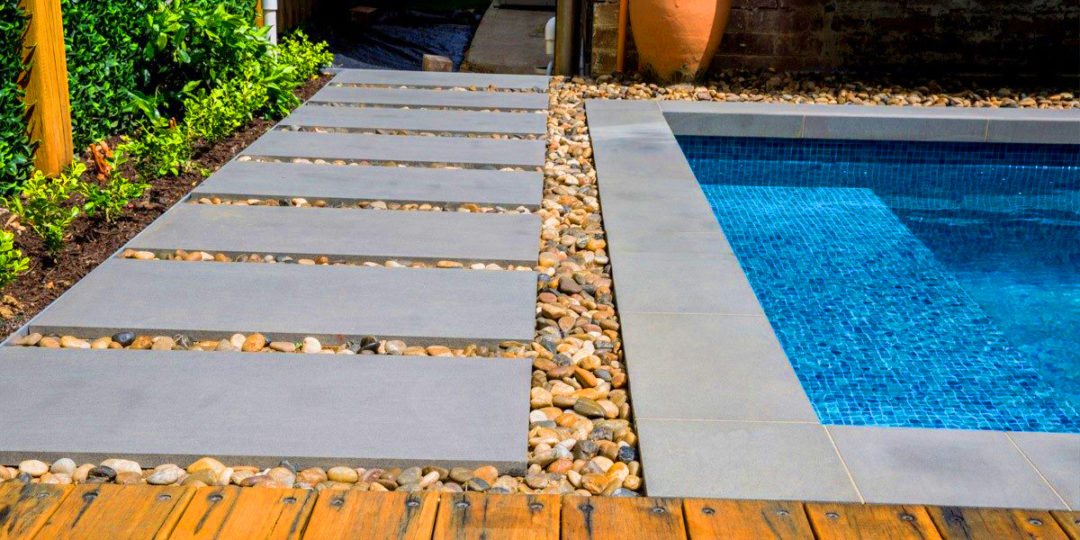 Harkaway Bluestone Pool Coping