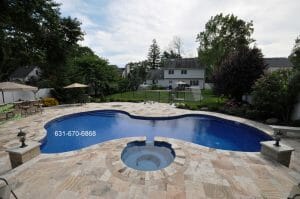 Antique Pool Patio Coping