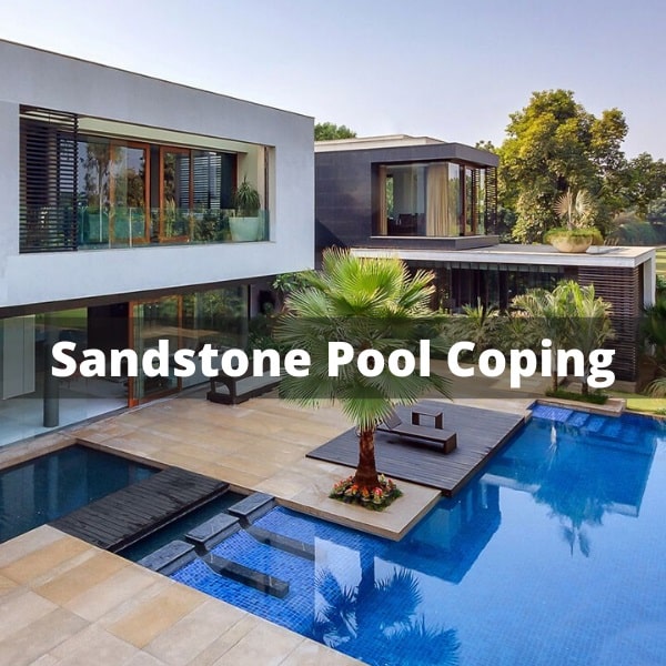 Sandstone Pool Coping