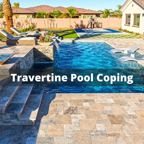 Travertine Pool Coping Tiles